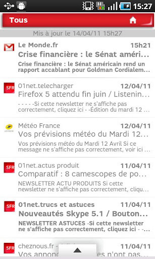 SFR Mail截图2