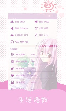天氣預(yù)報(bào)截圖