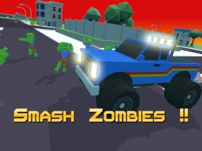 Confetti Drift - Zombie Pinata Smash Car Racing截图4