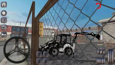 Backhoe Loader Factory Game截图5