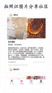 拍照識(shí)物截圖