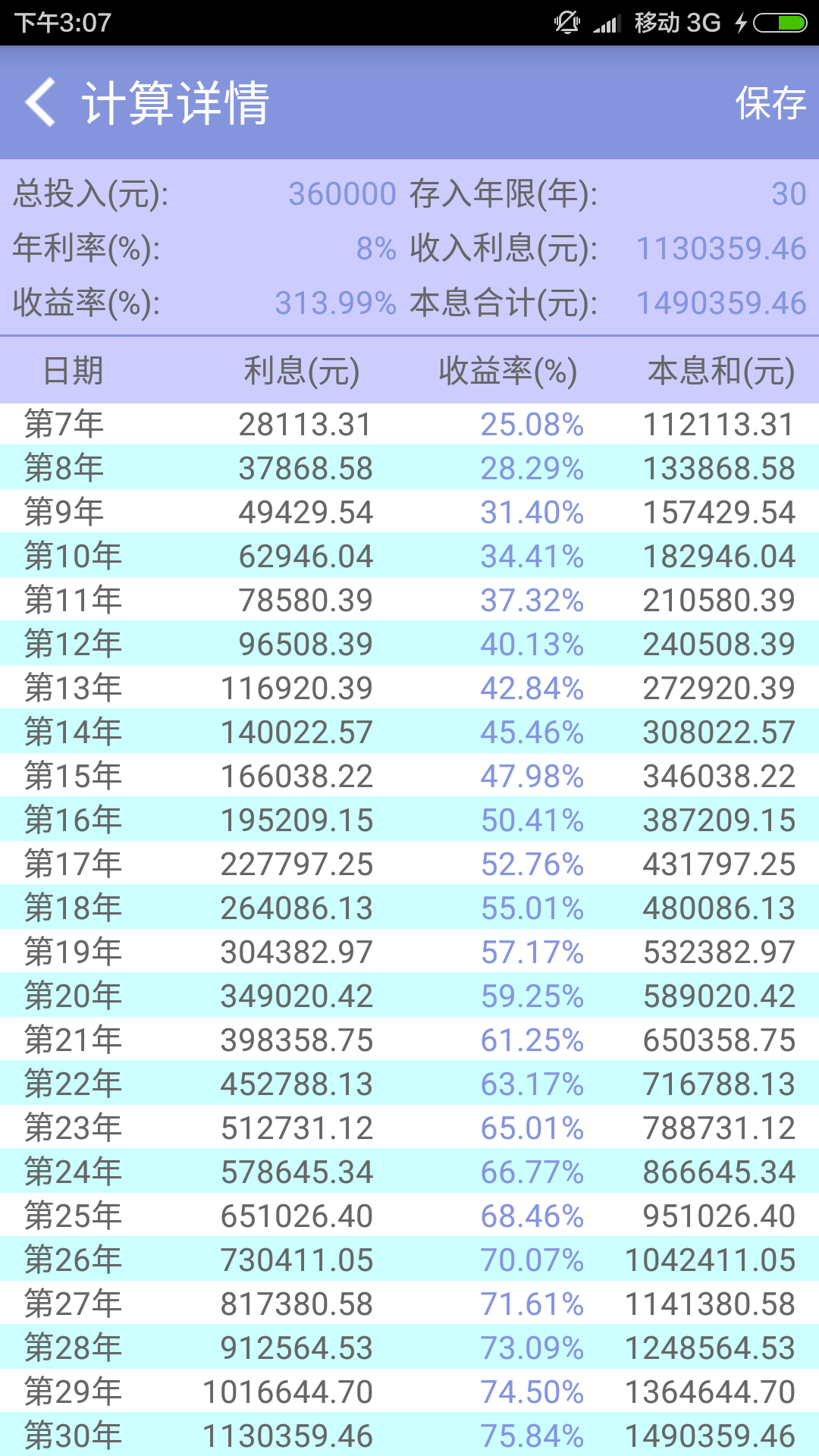 复利计算截图4