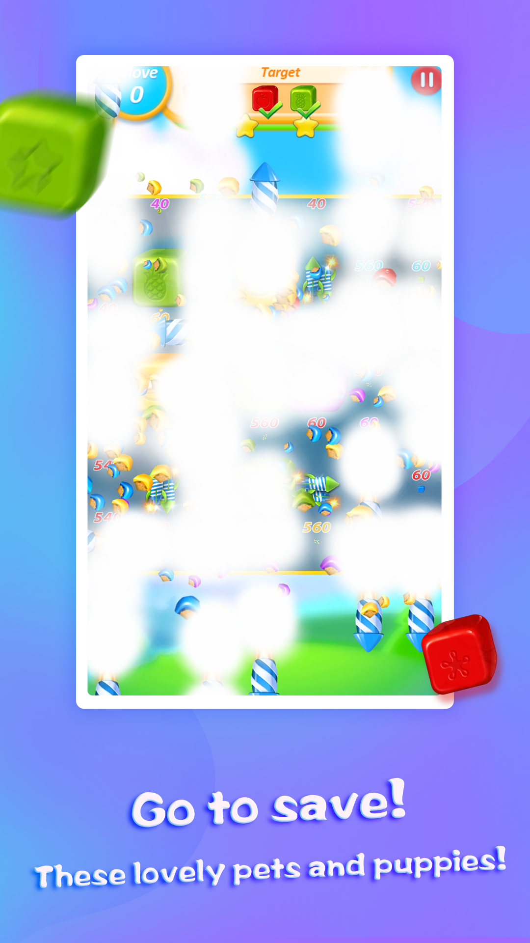 Brick Blast - Cubes Crush截图2