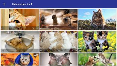 Tile Puzzle: cute cats截图5