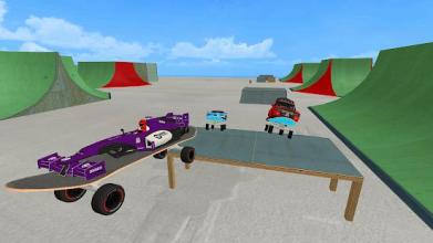 Skateboard Formula Car; Fatal Escape截图4