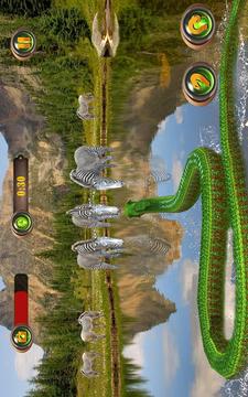 蟒蛇模拟器2018年 - 动物狩猎游戏截图