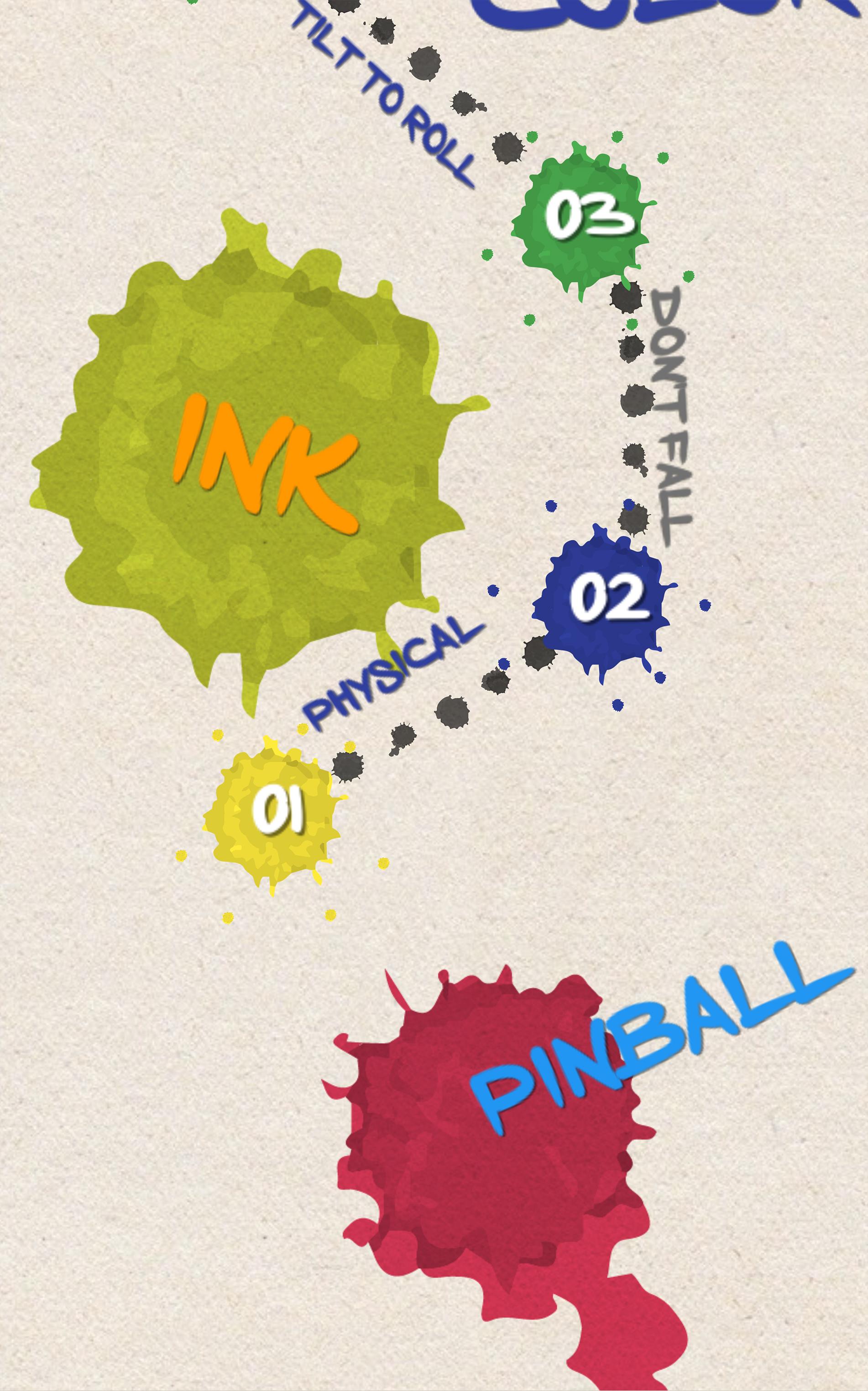 Ink Color Pinball: Ink's world截图1