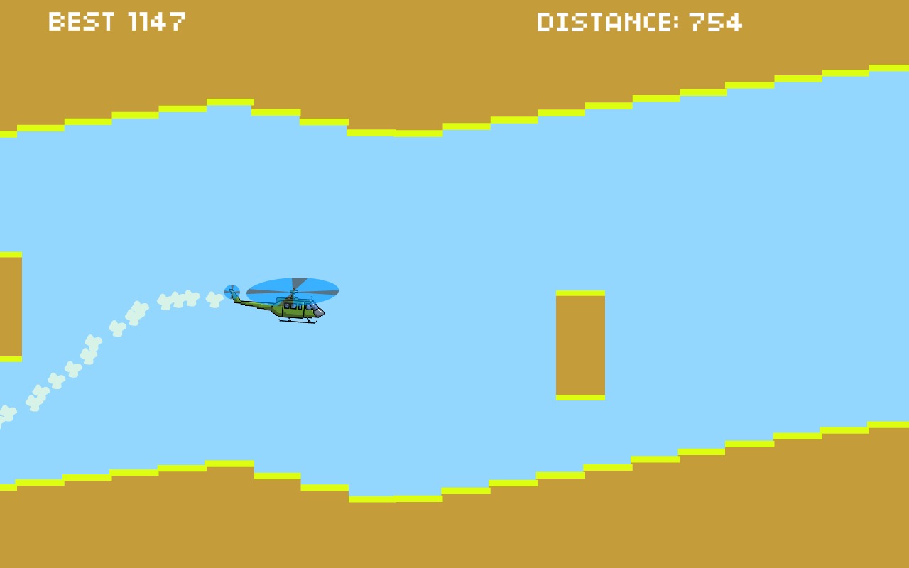 RETRY Helicopter Classic 8 bit截图4