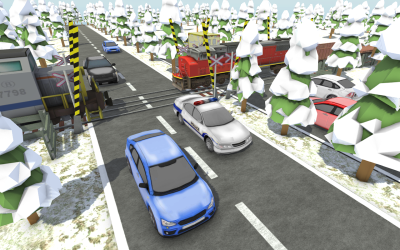 Railroad Snow Patrol 3D截图1