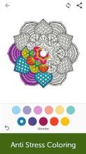 Mandala ,Adults Art Therapy Coloring Pages截图1