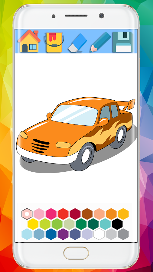 Cars coloring Mandala 2018截图2