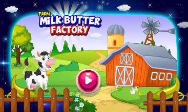 Farm Milk Butter Factory: kids Maker Game截图1