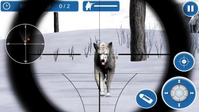 Wild Animal Hunting 3d Sniper Wolf Hunt in Jungle截图4