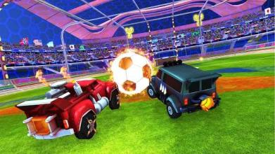 Rocket Cars Football League: Battle Royale Soccer截图2