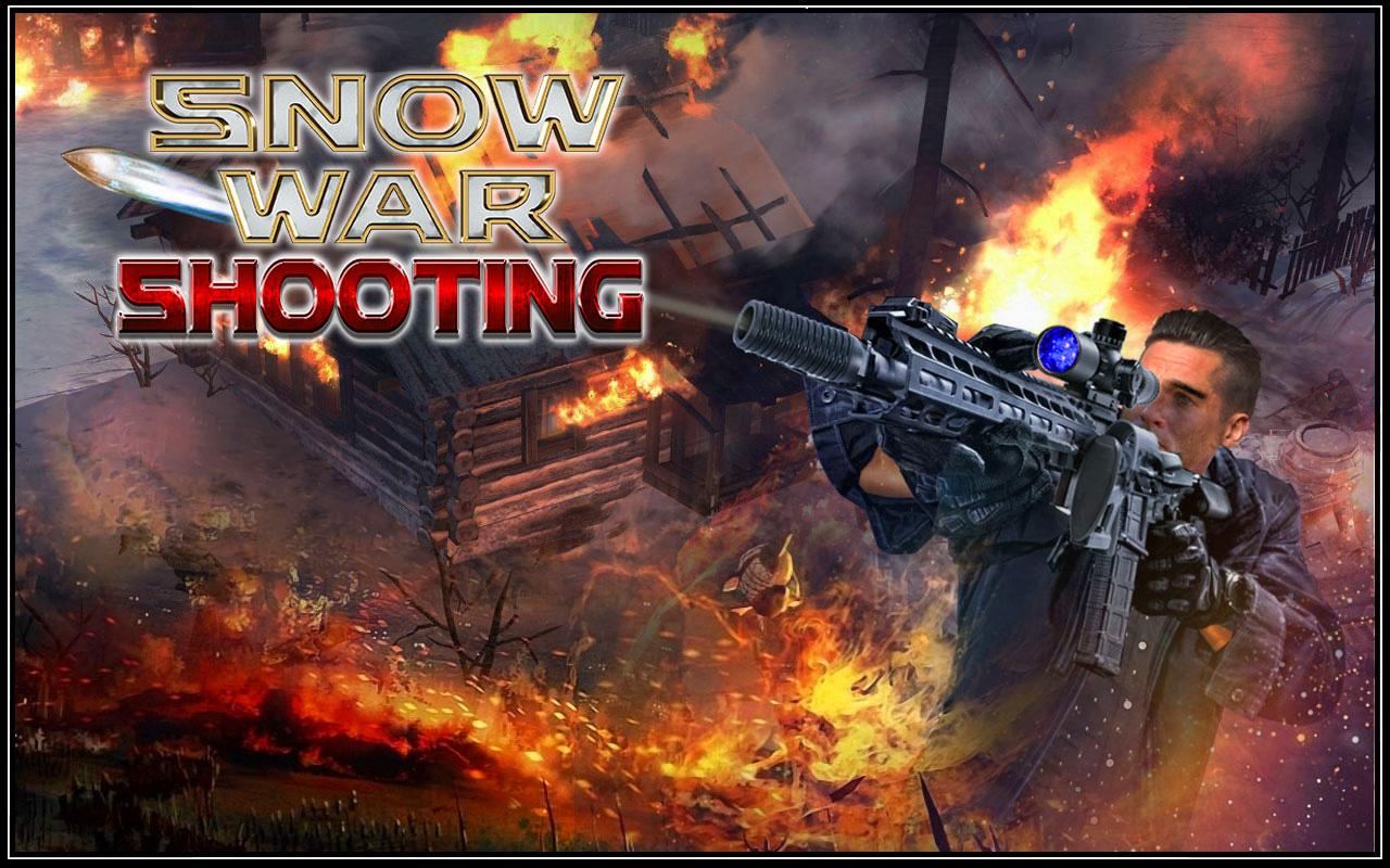 Snow War Shooter 2017截图1