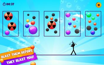 Bubble Blast Stickman Shooter - Ball Shooter截图4