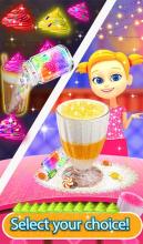 Rainbow Glitter Milkshake Maker: Fashion Food Cook截图4