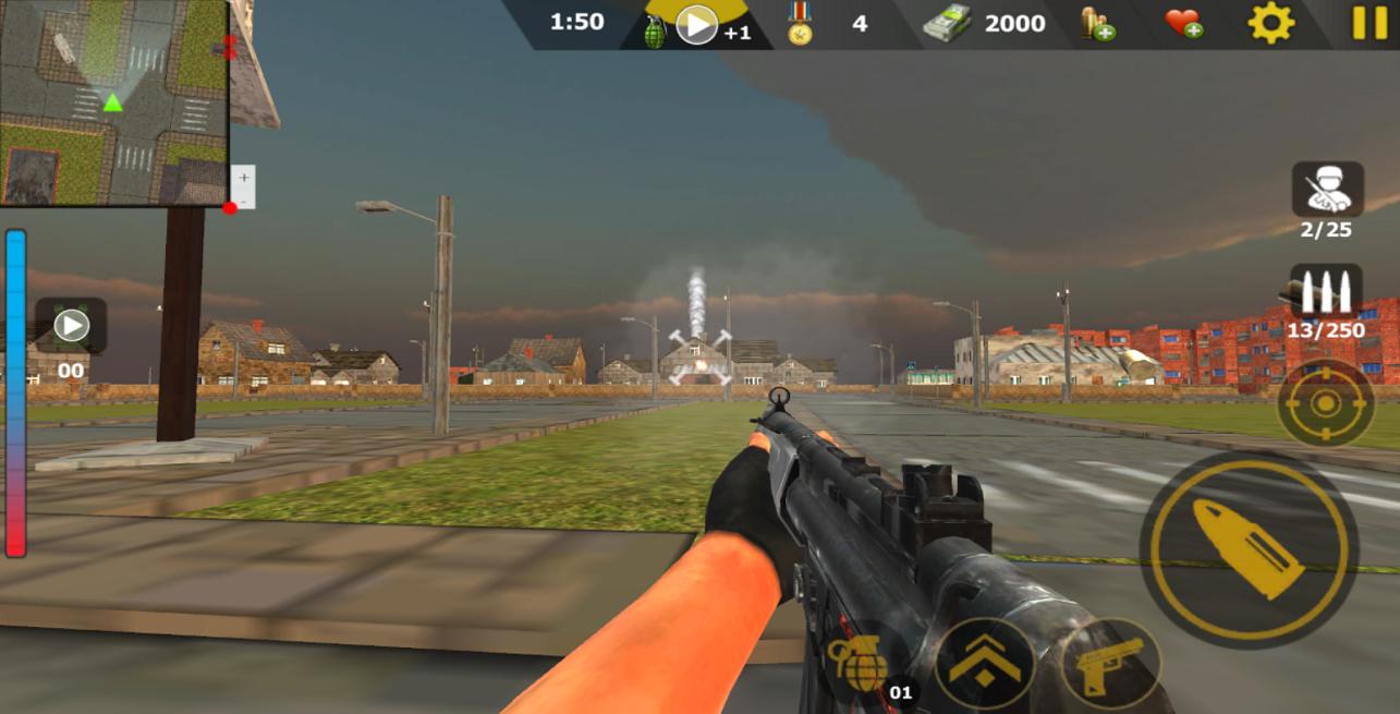 Commando Sniper Attack : Modern Gun Shooting War截图1