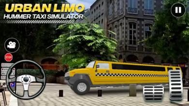 Urban Hummer Limo taxi simulator截图3