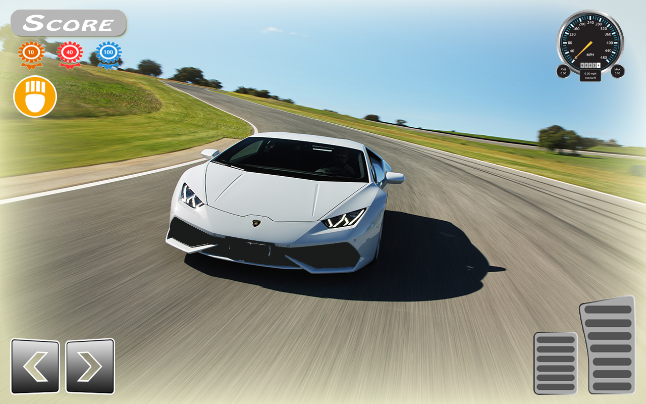 Lamborghini Driving Simulator截图1