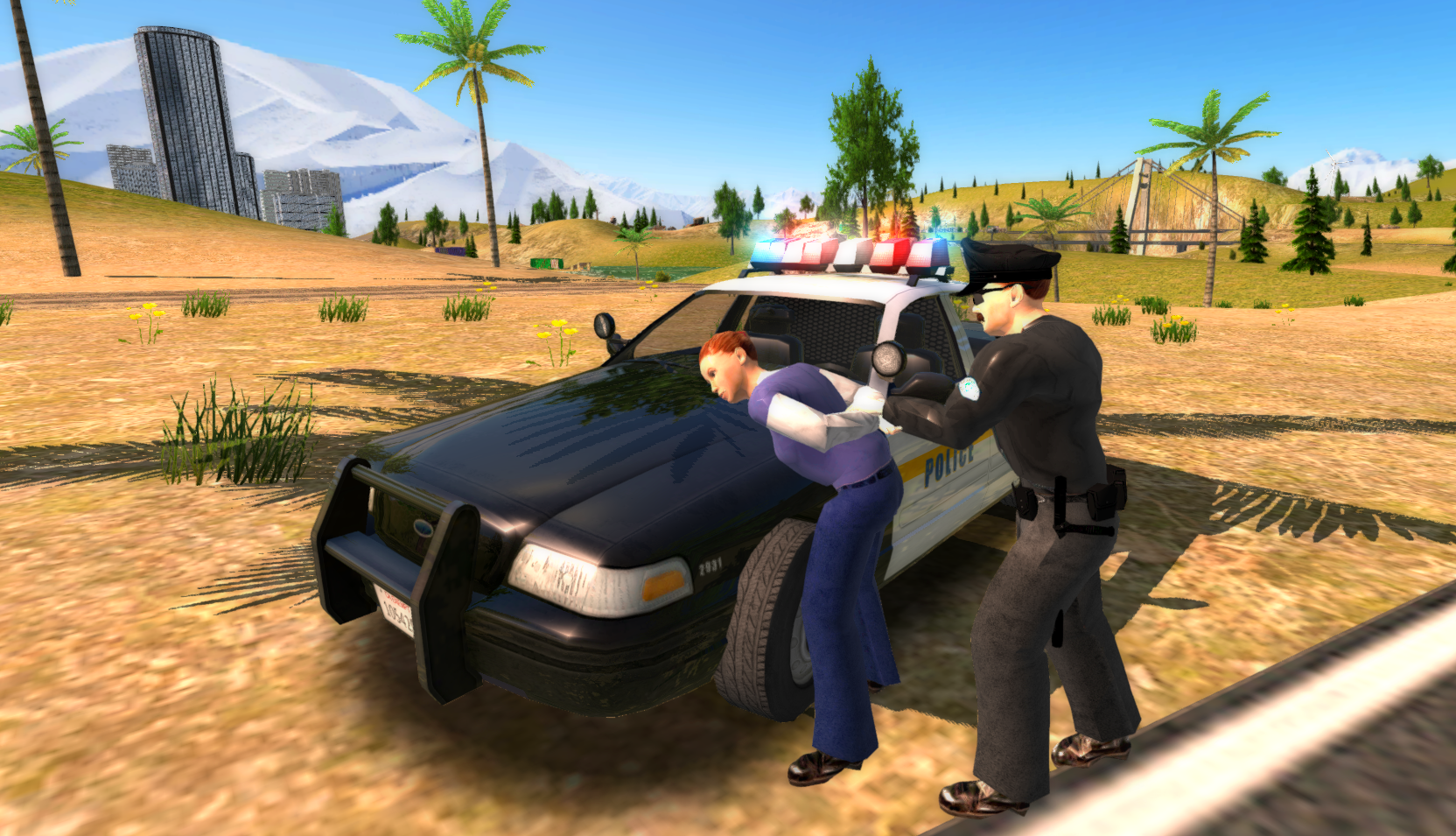 Crime City Police Car Driver截图1