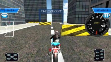 Bike Rider 3D: Traffic Rider Game截图4