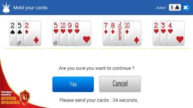 Indigo Rummy - Play Free Rummy Online截图3