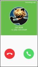 Miraculous Cat Noir Fake Call截图2