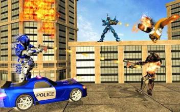 US Police Robot War Multi Robot Transformation截图3