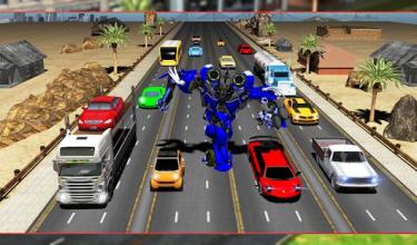 Robot Transform Traffic Racer截图3