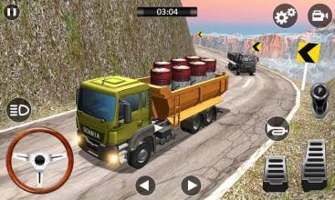 Heavy Truck Simulator : Hill Climb Driving 3D截图4