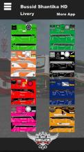 Livery Bussid Shantika Update截图4