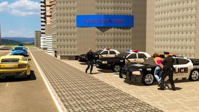 Crime City Cop Car: Driver 3D Police 2018截图1