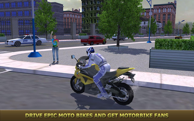 Furious City Moto Bike Racer 3截图1