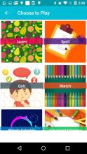 Fruits - Learn, Spell, Quiz, Draw, Color and Games截图1