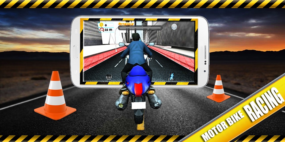 3D Moto Bike Racing截图1