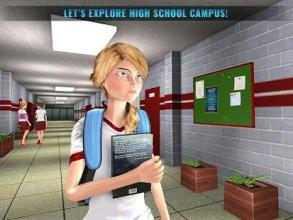 High School Head Girl: Campus Life Simulator截图3