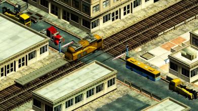 Railroad crossing - Train conductor mania截图1
