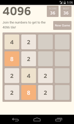 4096 - Updated Version of 2048截图3