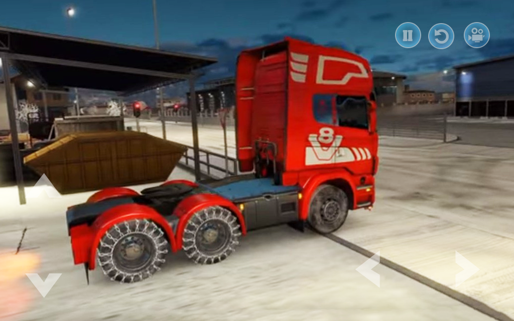 Euro Truck: Heavy Cargo Transport Delivery Game 3D截图1