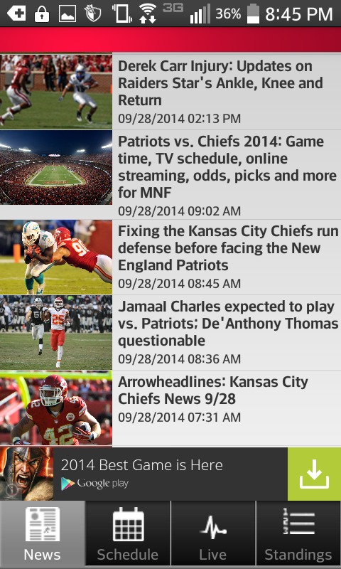 Kansas City Football截图1