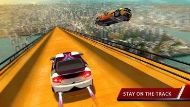 Superhero Mega Ramp Car Rider Stunts截图1