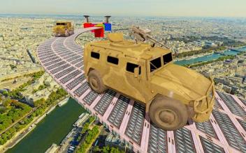 Impossible Army Truck Driving截图5