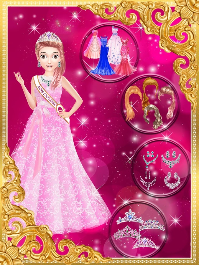 Miss Universe Makeover - Makeup & Dress up Salon截图1