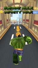 Subway Hulk Hero Run: Infinity War截图2