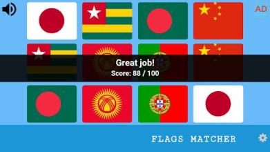 Memory Game - Flags Country Active001截图1