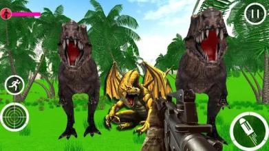 Dragon vs Dinosaur shooting game 2018截图1