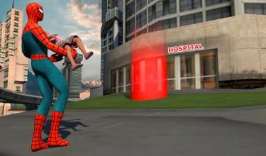 Flying Spider Hero City Rescue截图3