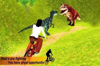 BMX Bicycle Racing Dino World Adventure截图2