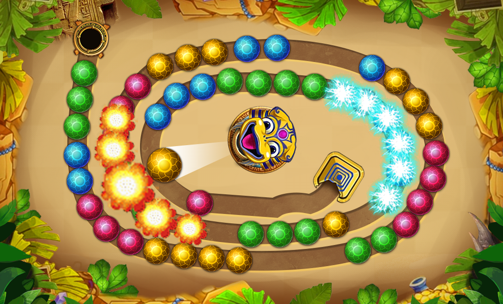 Epic quest - Marble lines - Marbles shooter截图1